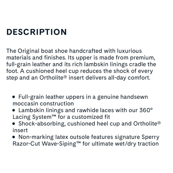 Sperry Metallic Gold Geuine Leather Non-Marking Anti-Slip Boat Shoe Size: 7.5 - Picture 3 of 7